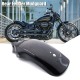 Motorcycle Rear Metal Mudguard for Honda Yamaha Chopper Cruiser black