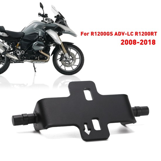 Motorcycle Refitting Cushion Adjuster CNC Heightening Device for BMWR1200GS RT ADV-L 08-18 black