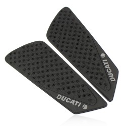 Motorcycle Rubber Traction Decals Stickers Anti Slip Pad for DUCATI 848 EVO 1098 1198 black