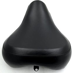 Motorcycle Saddle Front Driver Rider Solo Seat Driver Seat black