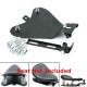 Motorcycle Single-seat Spring Seat Plate Support for  Sportster XL883 black