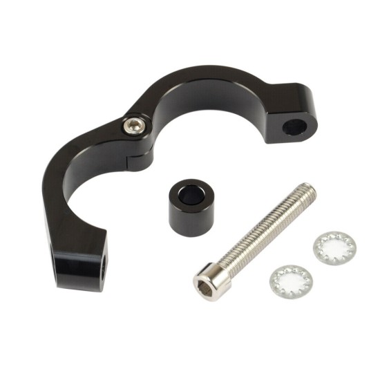 Motorcycle Speedometer Side Mounting Positioning Bracket Kit For  Sportster 2004-2014 black