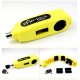 Motorcycle Throttle Handlebar Lock Best Heavy Duty Anti-theft Portable Lock For Motorcycle Yellow