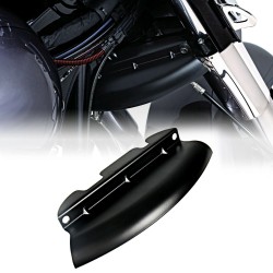 Motorcycle Wind Deflector Lower Triple Tree Wind Deflector for  Touring Street Glide 2014-2018 black