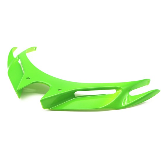 Motorcycle Wind Flow Fixing Wing Front Fairing Pneumatic Lip Cover for Kawasaki KAWASAKI NINJA250/400 2018+ green