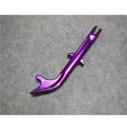 Motorcycle kickstand CNC E-bike Modified Foot Brace Side Tripod Stand Monopod Kickstand purple