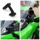 Motorcycles Left DVR Bracket Mount Support Kit for KAWASAKI NINJA400 18-19 black