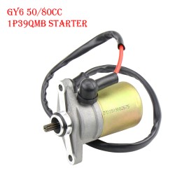 Scooter Moped Starter Starting Motor GY6 47 49 50CC for TaoTao Sunl Roketa Chinese  with line