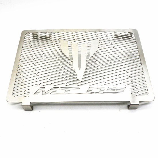 Stainless Steel Motorcycle Radiator Guard Radiator Cover Fits For Yamaha MT-09 MT09 14-17 silver