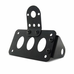 Strong Motorcycle License Plate Holder License Bracket for  Bobber Chopper black