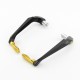 Universal 7/8" 22mm Motorcycle Handlebar Brake Clutch Levers Protector Guard for kawasaki KTM MV  Gold