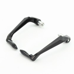 Universal 7/8" 22mm Motorcycle Handlebar Brake Clutch Levers Protector Guard for kawasaki KTM MV  black