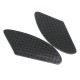 Universal Fuel Tank Sticker Non-slip Patch Heat Insulation Tape Motorcycle Modification Parts Accessories black