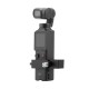 Aluminum Alloy Extension Module Handheld Gimbal Accessories for FIMI PALM PTZ Camera black