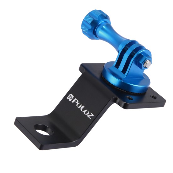 Aluminum Alloy Motorcycle Holder Mount for GoPro DJI Osmo Action Accessories blue