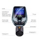 Big Screen Car MP3 Bluetooth 5.0 Player Dual USB Charging black