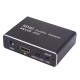 Black HDMI Audio Splitter Converter Adapter Supports ARC/3D/4Kx2K black