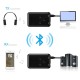 Bluetooth Audio Transmitter No Need for Driver Transmit and Receive Adapter 2-in-1 3.5mm  Black