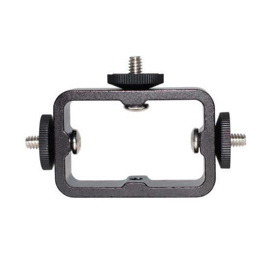 Camera Holder Bracket Three-position Clip Mobile Phone Holder Multi-position Rack Black