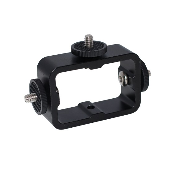 Camera Holder Bracket Three-position Clip Mobile Phone Holder Multi-position Rack Black