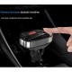 Car Bluetooth MP3 Player Double USB Smart Quick Charge  black