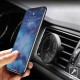 Creative Air Vent Magnetic Clock Phone Holder 12 the Magnet for Mobile Navigation Magnet Stand black