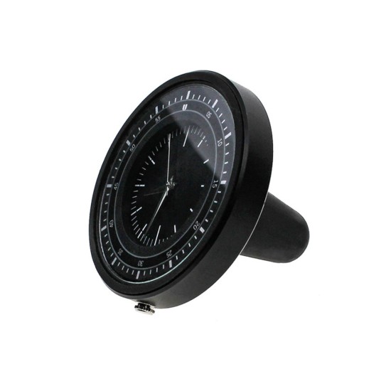 Creative Air Vent Magnetic Clock Phone Holder 12 the Magnet for Mobile Navigation Magnet Stand black