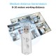 External Usb Bluetooth-compatible  Music  Receiver Wireless Audio Adapter With Microphone Compatible For Mobile Phone Hands-free Calling Blue and white