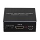 For HDMI Audio Video Converter Audio Splitter For HDMI To HDMI + 3.5 AUDIO + SPDIF black