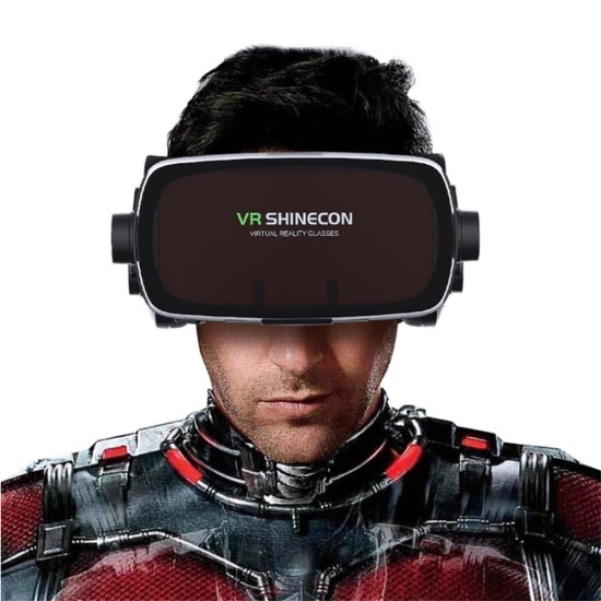 G07E Shinecon VR Glasses 9Th Generation Non-woven Fabric 3d Virtual Reality Helmet VR Glasses