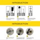 Screw Extractors Damaged Broken Screws Removal Tool Used in Removing the Damaged Bolts Drill Bits 1