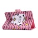 Universal Laptop Protective Case 7Inches Color Painted PU Cover with Front Snap Crown cat