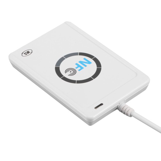 Usb Acr122u Nfc Rfid Multifunction Smart Intelligent Card  Reader white