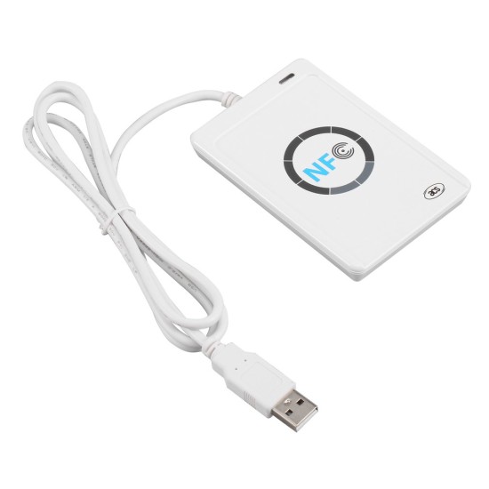 Usb Acr122u Nfc Rfid Multifunction Smart Intelligent Card  Reader white