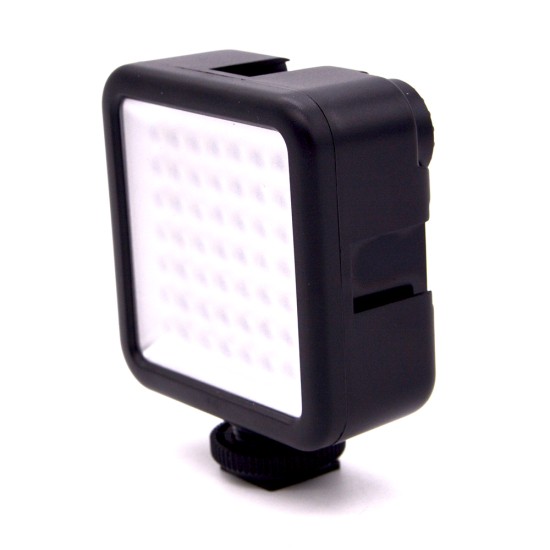 VELEDGE 49 LEDs Video Light Lamp for Canon Nikon Pentax DSLR Camera Camcorder  black