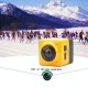 CUBE360 Outdoor WIFI Mini Sports Camera - HD Panoramic 360 Degree Waterproof Action Camera, Blue