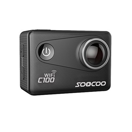 Original SOOCOO C100 4K Wifi Action Sports Camera Built-in Gyro with GPS Extension(Not Included) Ultra HD 20MP Screen HDMI Waterproof