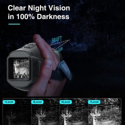 R11 1080P Monocular Infrared Night-visions Device 5x Digital Zoom 300m Full Dark Viewing Distance Black