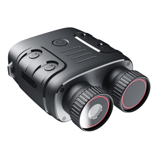 R18 1080P Binocular Infrared Night-visions Device 5x Digital Zoom 200m-300m Full Dark Viewing Distance Black