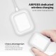 2 in 1 Wireless Charger Dock Station Pad For Apple Airpods 2 AirPods Pro iPhone 8Plus X XS XR Xs 11 Pro Max Charge Base For Airpods pro