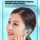 A10 Tws Wireless Earphone Bluetooth-compatible Dual Ear Power Display Earbuds In-ear Touch Sports Headset White