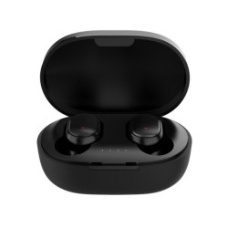 A6s Bluetooth-compatible Earphones Wireless  Earbuds For Xiaomi Redmi, Noise Cancelling Headsets With Microphone, Handsfree Headphones black