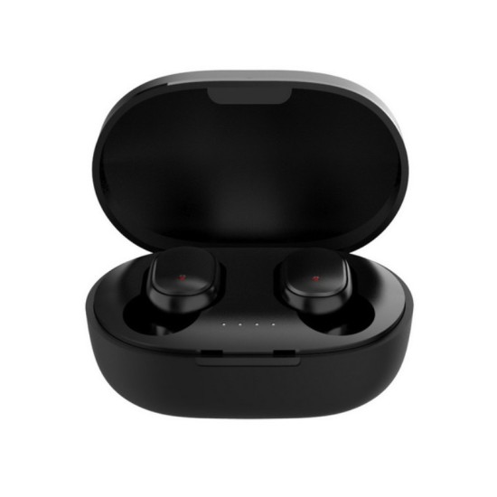 A6s Bluetooth-compatible Earphones Wireless  Earbuds For Xiaomi Redmi, Noise Cancelling Headsets With Microphone, Handsfree Headphones black