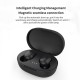 A6s Tws Headset Wireless Bluetooth Earphones Sports Stereo Music Earbuds Compatible for Xiaomi Huawei iPhone Black