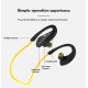 AWEI A880BL Sport Wireless Headphones Bluetooth Earphones Headset for Phones Running In-Ear Earphone Earpiece Yellow