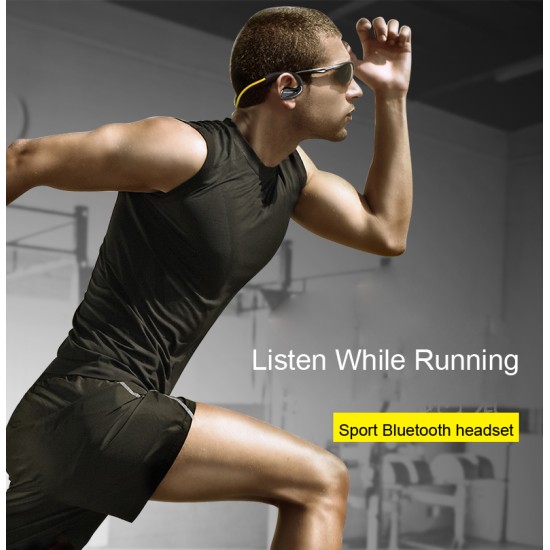 AWEI A880BL Sport Wireless Headphones Bluetooth Earphones Headset for Phones Running In-Ear Earphone Earpiece Black