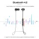 AWEI WT10 Bluetooth Earphone Wireless Headphone Headset Neckband Sport Earphone for Phone Black