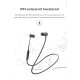 AWEI WT20 Bluetooth4.2 Stereo Wireless Earphone In Ear Sport Running Earbuds with Mic for phone Black