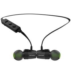 AWEI WT30 Bluetooth Sport Earphone Headphone Waterproof In Ear Earphone Wireless Headset With Mic Black