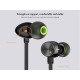 AWEI WT30 Bluetooth Sport Earphone Headphone Waterproof In Ear Earphone Wireless Headset With Mic Black